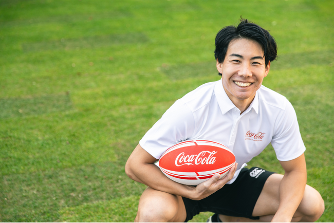 コカ・コーラ ボトラーズジャパン所属アスリート 津岡 翔太郎がパリ2024オリンピック７人制ラグビー男子日本代表メンバーに内定