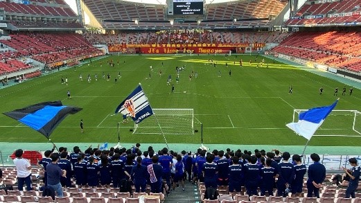 天皇杯ジャイアントキリングしたＪＡＰＡＮサッカーカレッジ3回戦レノファ山口ＦＣ戦への応援学生遠征費用が足りません！
