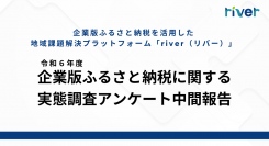 【中間報告】企業版ふるさと納税に関する実態調査アンケート報告