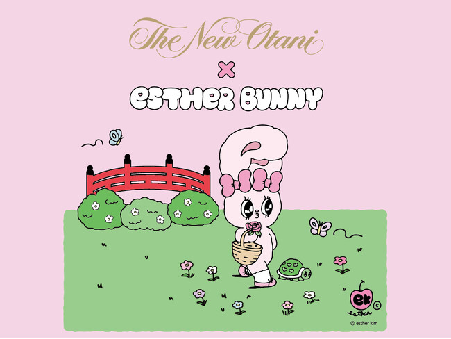 世界初！Z世代に大人気「エスターバニー」とのコラボルーム『(ハート)esther bunny room(ハート)』が登場