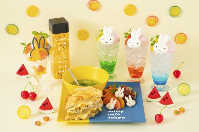 「miffy cafe tokyo」に夏を彩る限定メニューが登場！