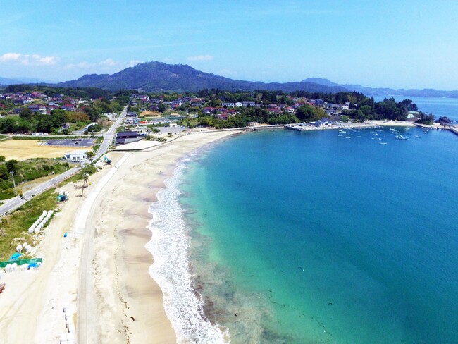 ７月１３日（土）より宮城県気仙沼市内の海水浴場オープン　大島の「小田の浜（こだのはま）海水浴場」は２年連続ブルーフラッグを認証　休暇村気仙沼大島では「ひと足早い夏休み」宿泊プランを平日限定で販売します