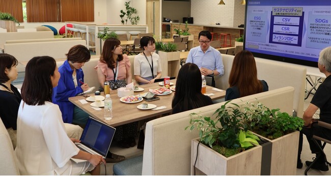 女性社員コミュニティ「Intelli女子部」が「サステナビリティ座談会」を実施