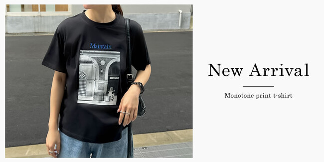 【Re:EDIT（リエディ）】この夏着たい！一枚で大人モードに決まるヴィンテージライクなフォトプリントTシャツが7/5(金)12：00～発売スタート！