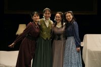 有沙瞳、綾凰華、小泉萌香、星南のぞみが名作を四人だけで立ち上げる Classic Movie Reading『若草物語』が開幕