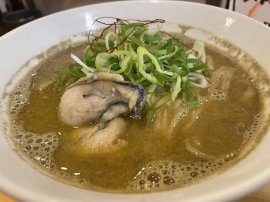 牡蠣バターの和出汁蕎麦　