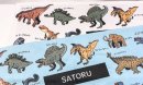 たくさんの恐竜がデザインされた恐竜シリーズ