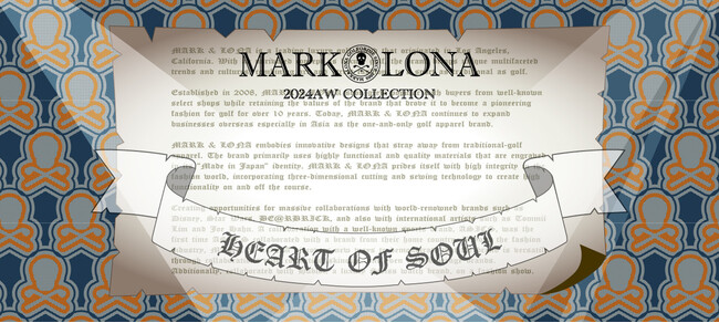 【MARK & LONA】2024秋冬コレクション“HEART OF SOUL（ハート オブ ソウル）”を発表！