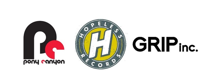 ポニーキャニオン、GRIP、Hopeless Records、3社による共同新規事業「New Global Rock Artist」プロジェクトの始動を発表