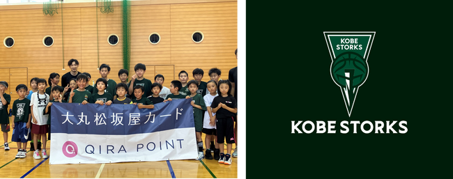 神戸ストークスTOP選手/コーチと子どもたちが交流できるバスケットボールクリニックを開催