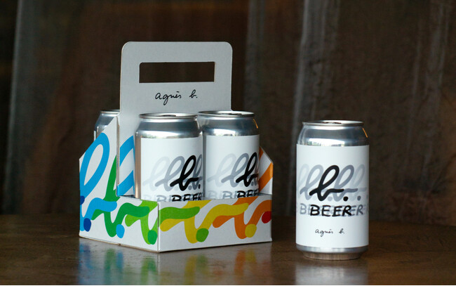 アニエスベー、初のクラフトビール「b. BEER」を発売
