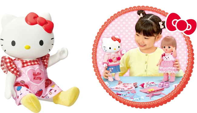 メルちゃんとハローキティのコラボ!「おせわだいすき ハローキティ」が新登場!