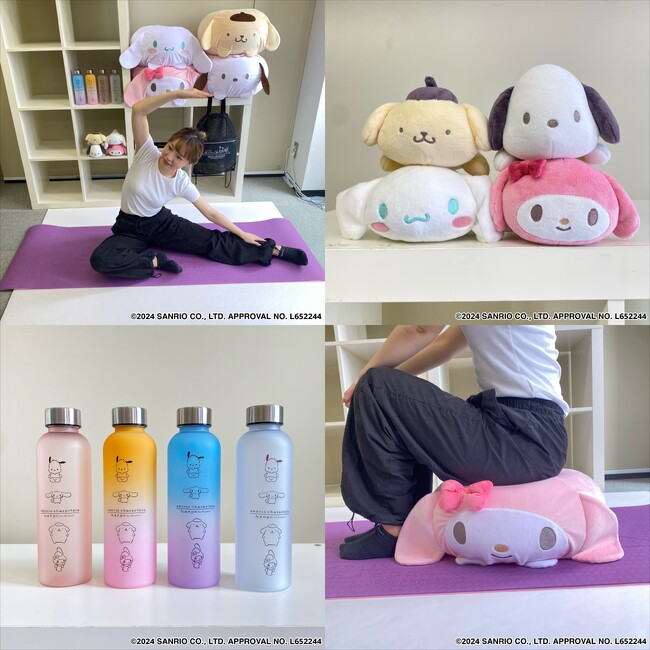 【サンリオキャラクターズ】運動不足の解消に！hanpo が登場！！