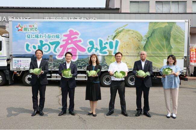 「いわて農業未来プロジェクト」が岩手県産ブランドキャベツ「いわて春みどり」に支援を開始