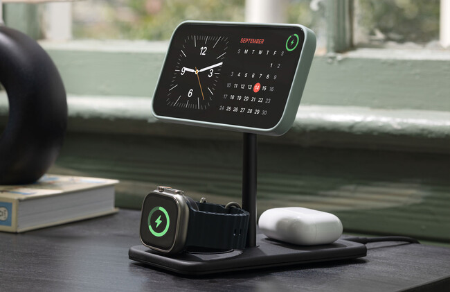 Twelve South HiRise 3 Deluxe｜コンパクト、ラグジュアリー、そしてMFi認証された3-IN-1ワイヤレス充電スタンドがフォーカルポイント・ダイレクト各店で販売開始！