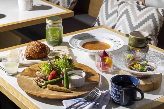 神奈川県【リビエラ逗子マリーナ】マリブファームで朝食営業を開始！観測史上最も暑い夏、爽やかな朝に海越しの富士山ビューで優雅に湘南リゾートを満喫。ホテル朝食やアサイーボウルで身体にやさしい朝活を！