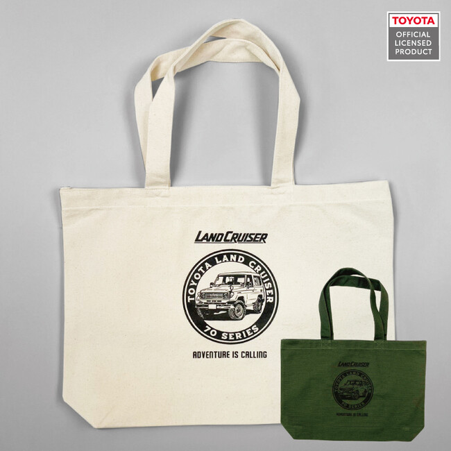 TOYOTA ランドクルーザー 70 のトートバッグが登場