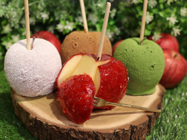 【愛媛県に初上陸】TikTok総再生3億越えの大行列店「代官山Candy apple」が2024年8月1日～8月12日 エミフルMASAKIで期間限定販売