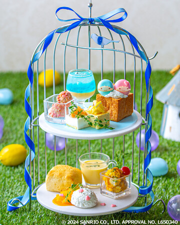 サンリオキャラクターズ　ガーデンカフェにて、夏季限定「サマーガーデン アフタヌーンティー」が登場！SNSキャンペーンも開催