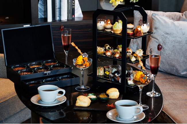 【ザ ロイヤルパークホテル アイコニック 大阪御堂筋】秋の味覚とフレンチのマリアージュを楽しむアフタヌーンティー