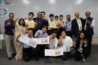 【岡山理科大学】インドの教育リーダー代表団が来学　日本の教育・研究現場を視察