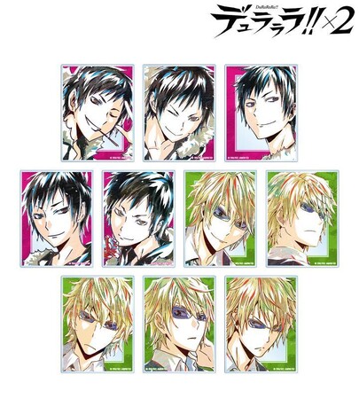 TVアニメ「デュラララ!!×２」のトレーディング Ani-Art 第2弾 臨也＆静雄 アクリルカードなどの受注を開始！！アニメ・漫画のオリジナルグッズを販売する「AMNIBUS」にて