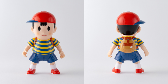 『MOTHER2 ギーグの逆襲』のソフビ人形が初登場。主人公のネスがフルアクションで動きます!