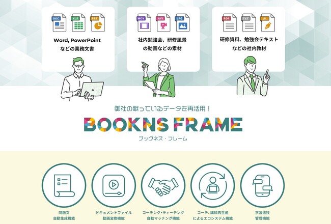 【エスアイイー】業務効率化ツール「BOOKNS FRAME(ブックネスフレーム)」に新機能追加!!