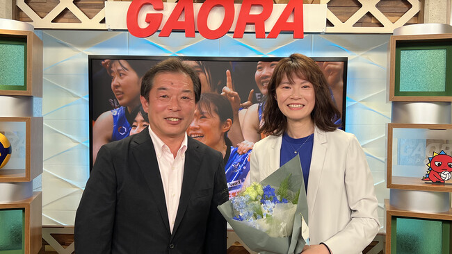 バレーボール元日本代表・宮下遥が自身の引退試合を振り返る「【ありがとう宮下遥】第72回黒鷲旗全日本男女選抜バレーボール大会」7月21日(日) 午後3時30分から放送