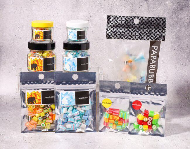 HOTな夏をCOOLに楽しむプレミアムキャンディシリーズ　暑い日に人気の酸っぱミックスや、初登場の「辛い」キャンディもラインナップ　PAPABUBBLE HOT&COOLシリーズ　7月25日より発売