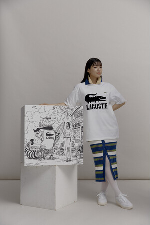 LACOSTE x ONE PIECEマンガの扉絵から始まったスペシャル・コラボレーションカプセル