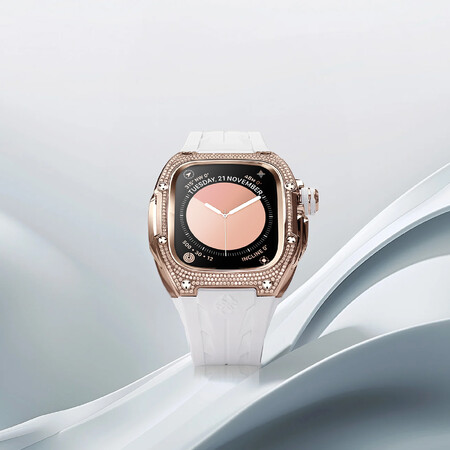 高級アップルウォッチケースブランド「GOLDEN CONCEPT（ゴールデンコンセプト）」から、人気コレクション「RSTIII Amber Rose 」の45MMモデルが日本初上陸。