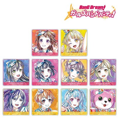 『バンドリ！ ガールズバンドパーティ！』のトレーディング Ani-Art 第5弾 アクリルコースターなどの受注を開始！！アニメ・漫画のオリジナルグッズを販売する「AMNIBUS」にて