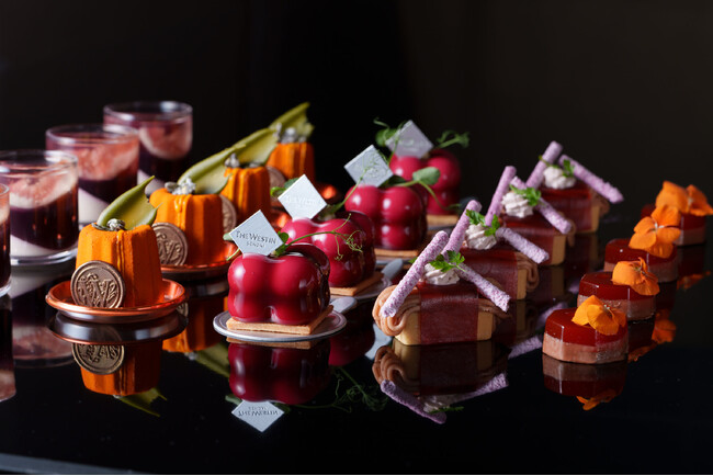 【ウェスティンホテル仙台】秋に熟する果実とともに、秋色を纏ったスイーツを楽しむ『Autumn Gradation Afternoon Tea(オータム グラデーション アフタヌーンティー)』