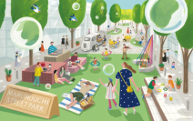 「 Marunouchi Street Park 2024 Summer 」7月25日より開催｜乃村工藝社は空間デザイン・施工・運営を担当しました