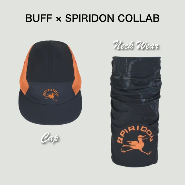 BUFF、「SPIRIDON（スピリドン）」とのコラボネックウェアとキャップを発売！