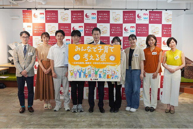 【叡啓大学】3年濱岡さんと1年森さんが広島県主催「湯崎知事との車座会議」に参加しました