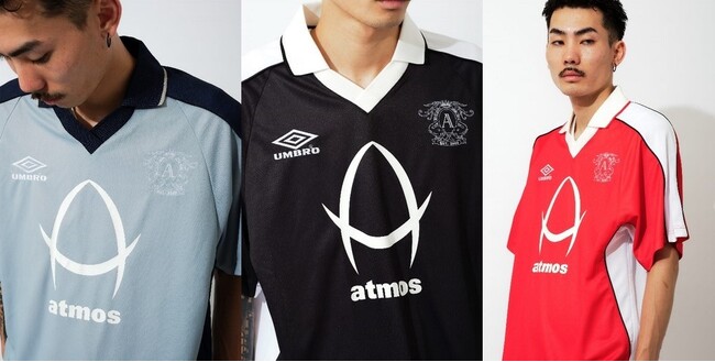 “UMBRO” と “atmos Apparel” のコラボレーションアイテム第2弾が完成