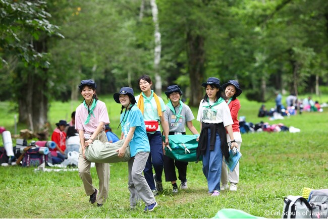 ガールスカウト日本連盟、夏休みに高校生向けキャンプを実施！