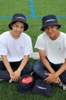 福山シティFCの名執 龍選手(左) 藤井 敦仁選手(右)が着用くださいました！(1)