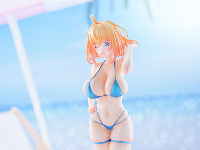 大人気イラストレーターの高峰ナダレ氏オリジナルキャラクター「ソフィア・F・シャーリング」がビキニ姿のフィギュアで登場。あみあみ限定でのご案内。