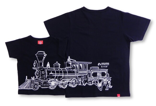 【京都鉄道博物館限定】SL義経号×OJICO半袖Tシャツ発売！