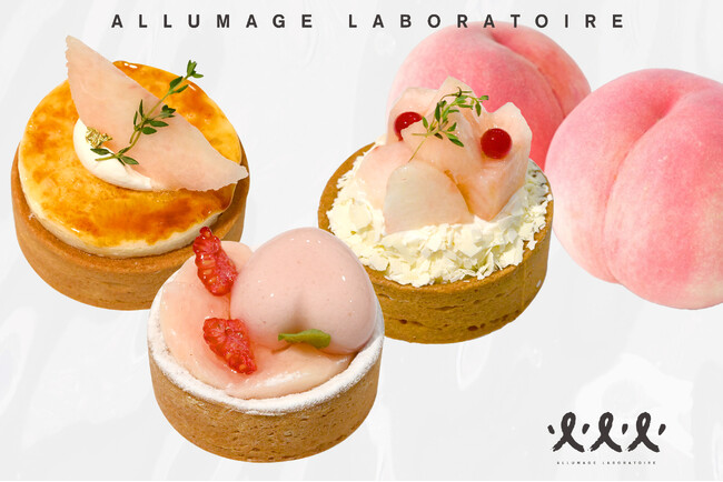 アリュマージュラボラトワ浅草橋本店で大人気の「桃のクッキーフラン」が今年も登場!