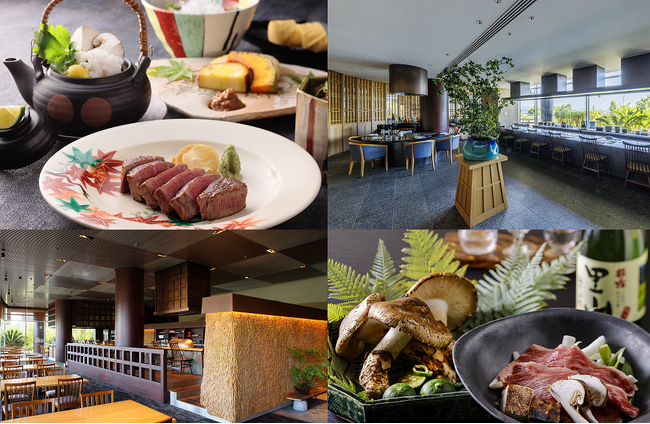 【琵琶湖ホテル】秋風涼しい湖畔で楽しむランチメニュー　松茸＆近江牛のすきやきランチに土瓶蒸しと牛フィレ肉が楽しめる鉄板焼ランチ