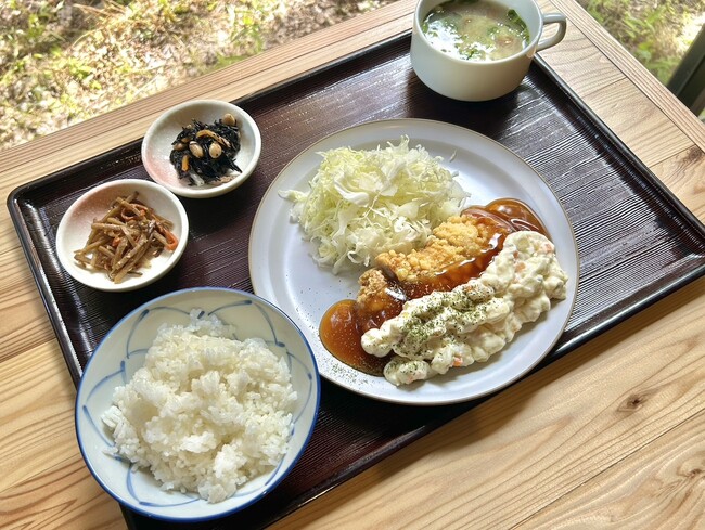 【冷やしそうめん始めてました！】お食事処の新メニュー～夏はやっぱりそうめん～ウッドデザインパーク与位〈兵庫県宍粟市〉