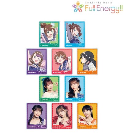 劇場版アニメ『i☆Ris the Movie - Full Energy!! -』のトレーディングアクリルカードなどの受注を開始！！アニメ・漫画のオリジナルグッズを販売する「AMNIBUS」にて