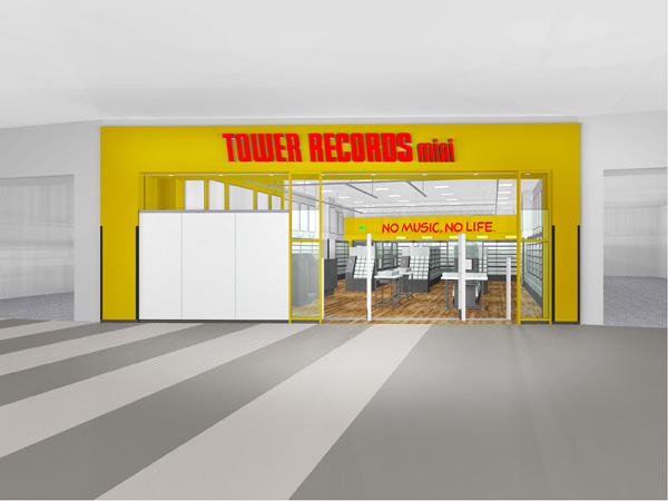 TOWER RECORDS mini ららぽーと名古屋みなとアクルス店　9/13(金)オープン！3,000人キャパのイベント開催が可能に