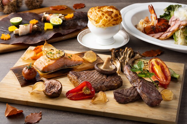 伊豆マリオットホテル修善寺食欲の秋に、伊豆の美食を仲間や家族と豪快に楽しむグリルプレート「Dynamic Share Plate Dinner(ダイナミックシェアプレートディナー)」を発売