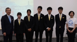 国際経済オリンピック（IEO）2024香港大会へ向け出発　日本代表選手団壮行会を実施