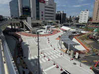 取手駅周辺、混雑緩和とユニバーサルデザインを実現する新しい「取手駅西口交通広場」を7月30日開通！